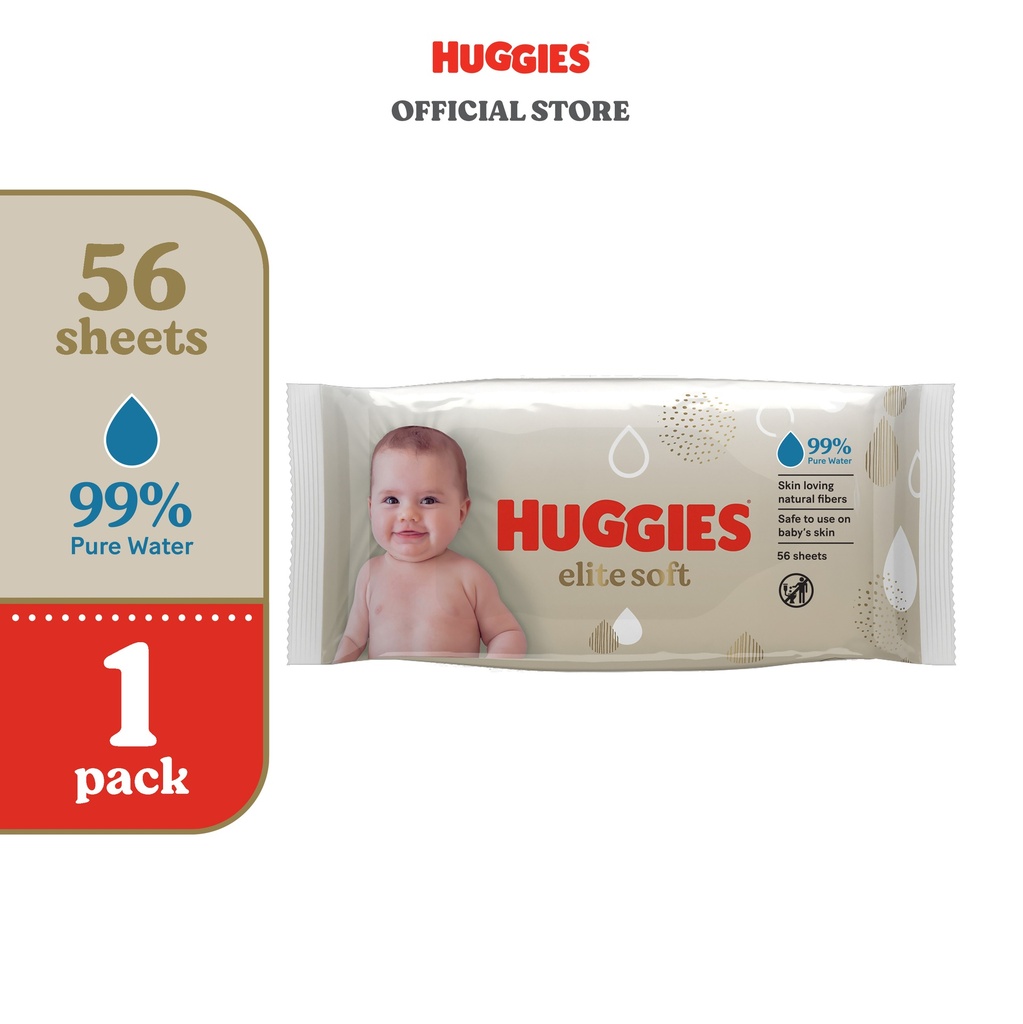 [16495] Huggies wipes elite soft