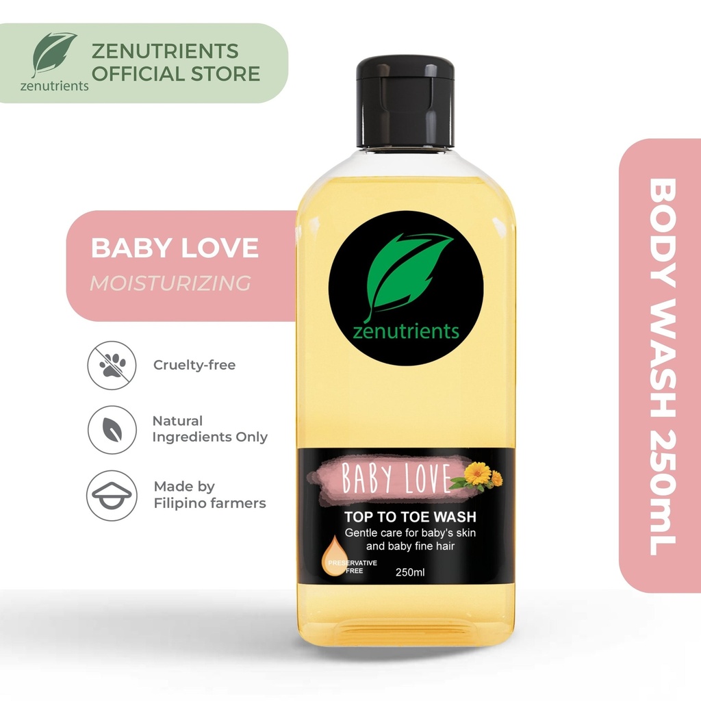 [16633] baby love top to bottom wash