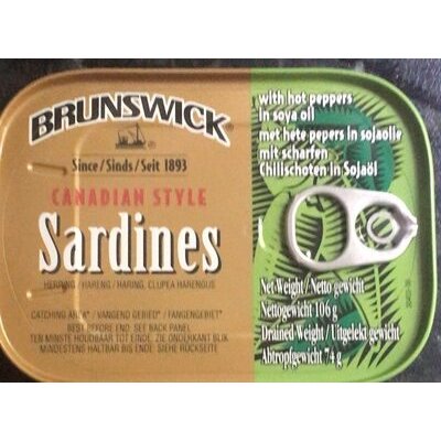 [6633] Brunswick Sardines in soya oil