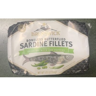 [6635] Brunswick Sardine hot peppers