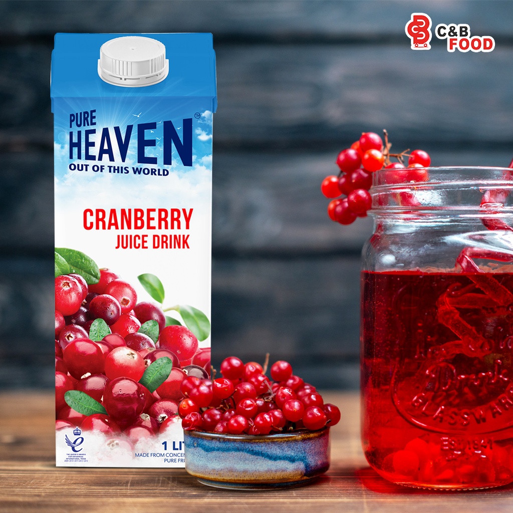 [7129] Pure Heaven Cranberry Juice 1lt