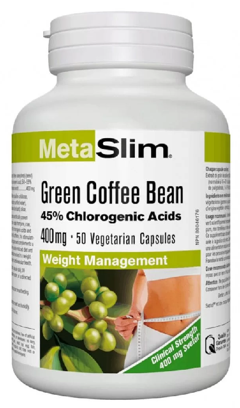 [7164] MetaSlim Green Coffee Bean 50's