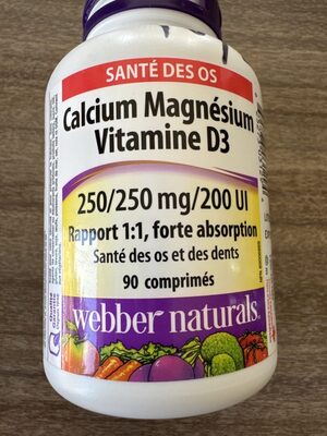 Webber Calcium Mag Vit. D3