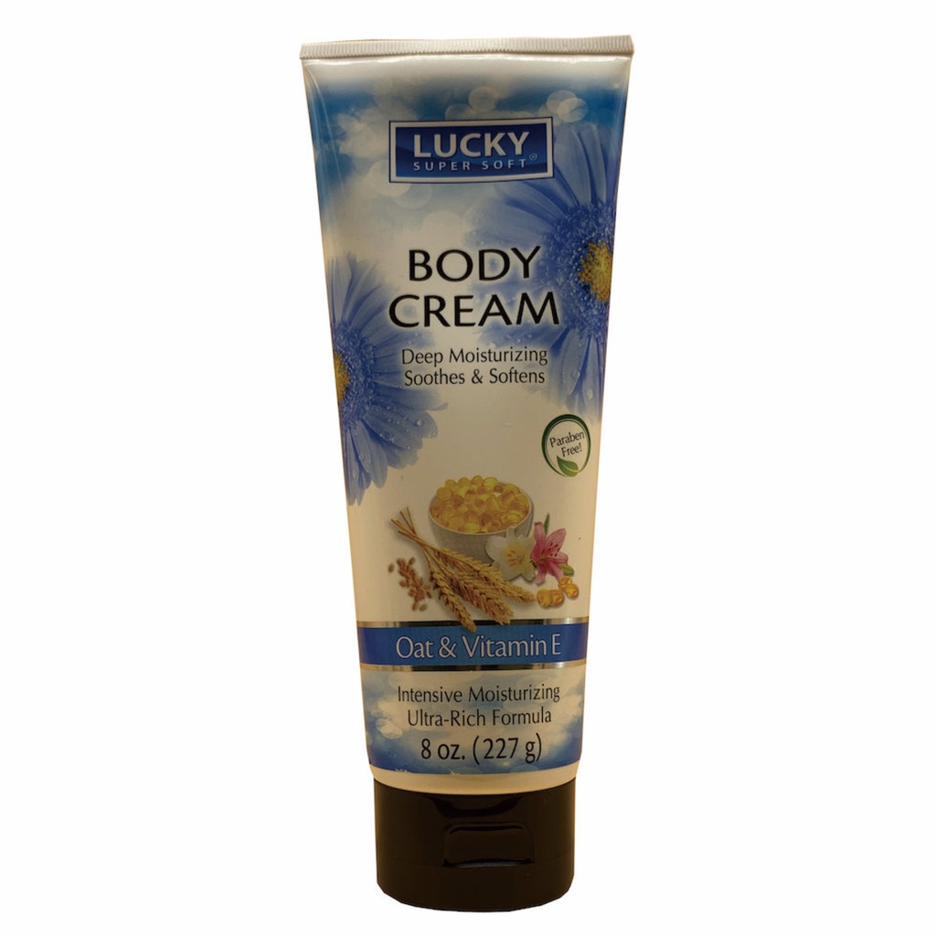 [7550] Lucky Body Cream Oat & Vitam E