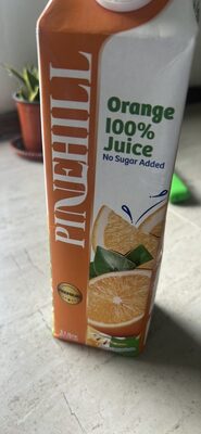 pinehill orange juice no sugar
