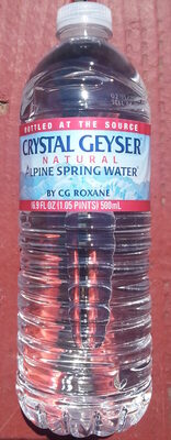 [8242] crystal geyser spring water