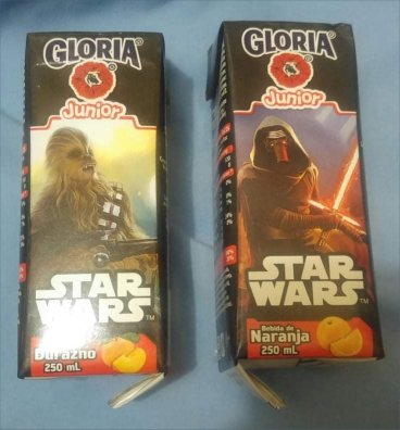 gloria star wars orange juice