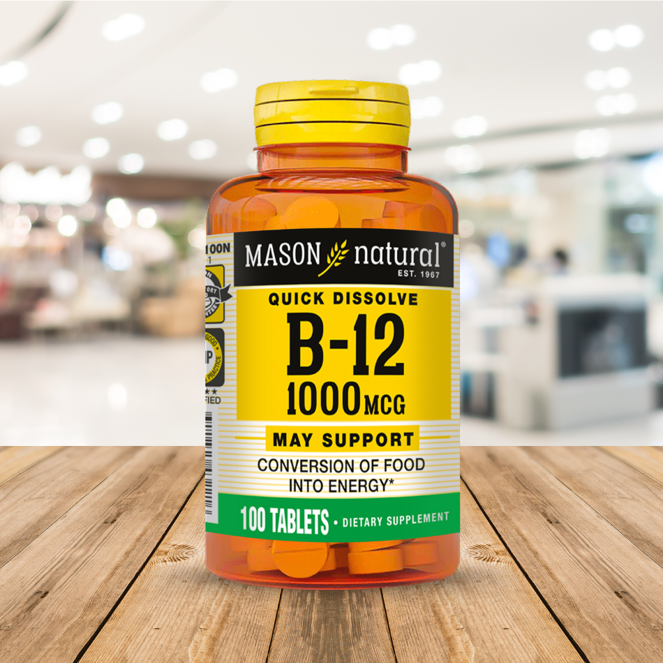 [8469] mason natural b12 1000mcg