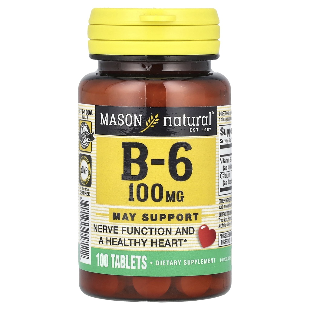 [8470] mason vitamin b6 100 mg