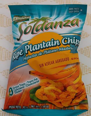[2442] soldanza ripe plantain chips