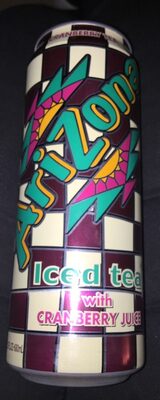 arizona ice tea cranberry juice