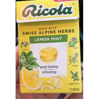 ricola lemon mint