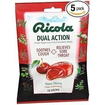 ricola dual action swiss cherry