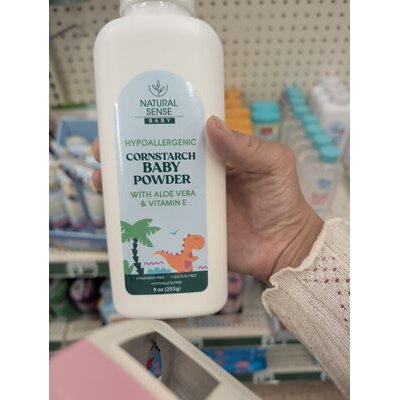 qc baby powder pure cornstarch
