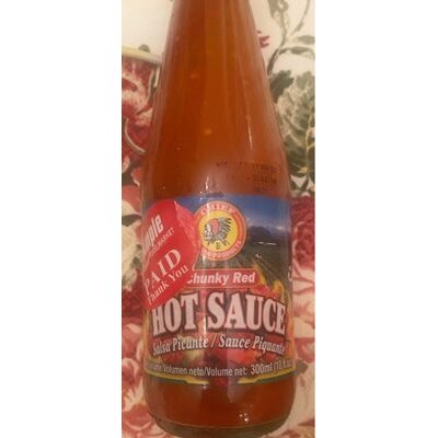 [9287] chief chunky red hot sauce 5 oz
