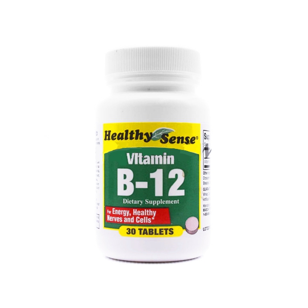 healthy sense vitamin b12 30tab