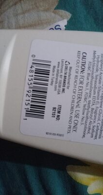personal care aloe vera lotion