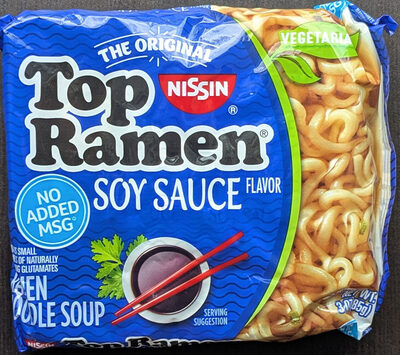 top ramen soy sauce