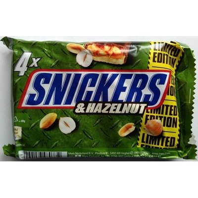 snickers hazelnut