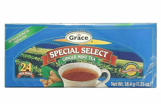 grace ginger mint tea bags