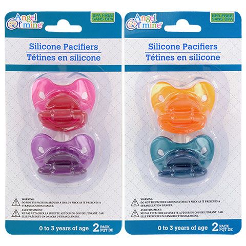 angel of mine silicone pacifier
