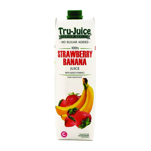 tru juice strw/banana 100%