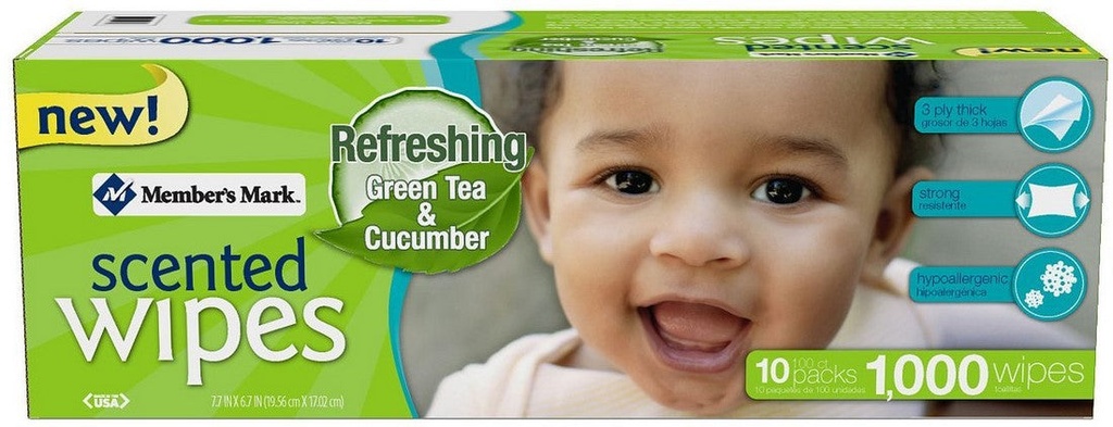 members mark wipes green tea