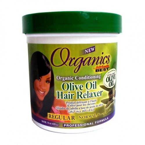 [10229] organics olive oil hair relaxer