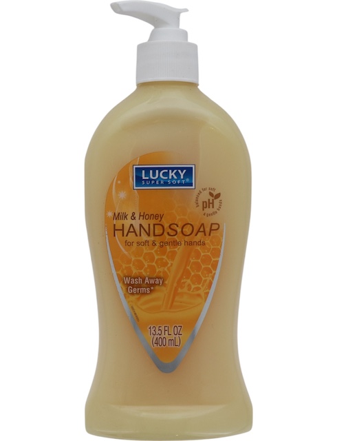 lucky milk &honey hand soap