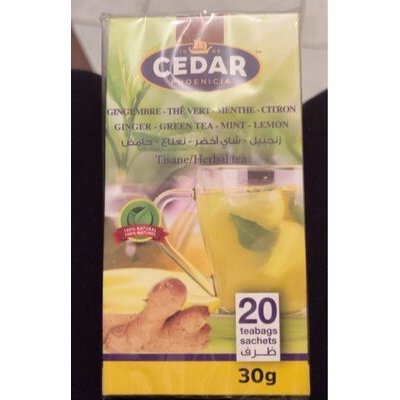 cd green tea mint herbal tea