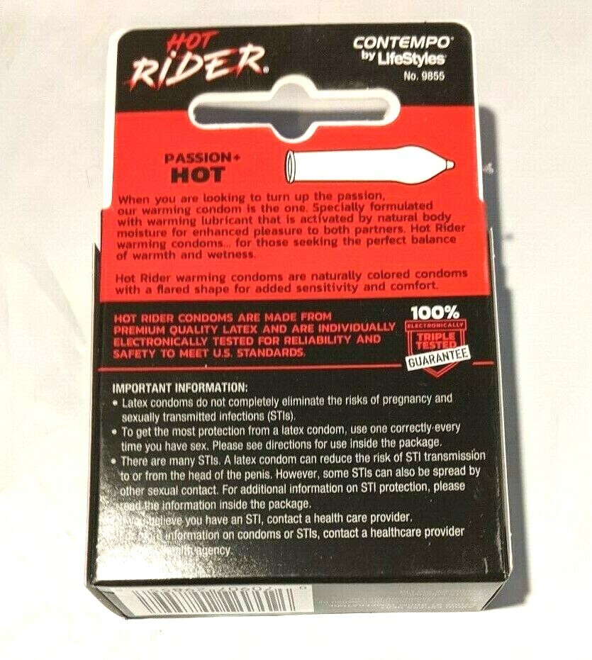 [10568] Hot Rider Passion Hot Condom