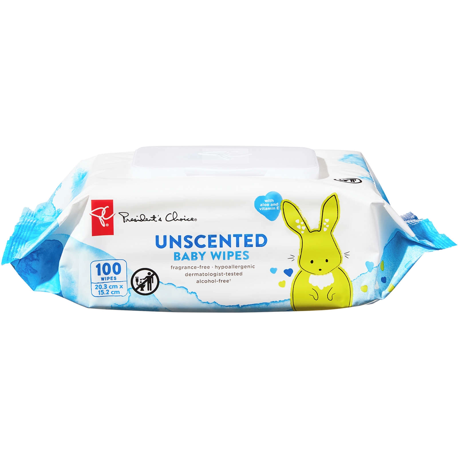BV Baby aloe wipes unscented