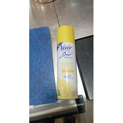 nair with baby oil hair remover