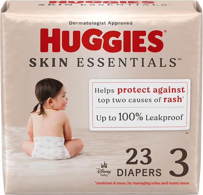 clear plastic huggies sz 3