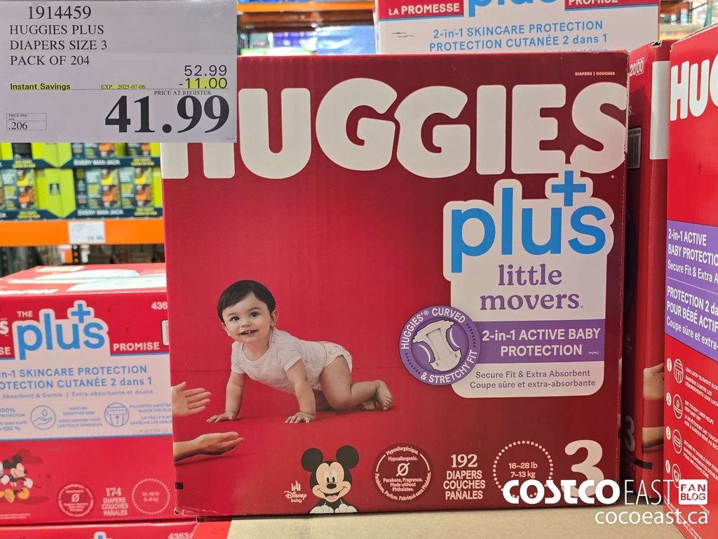 huggies sz 3 half pack