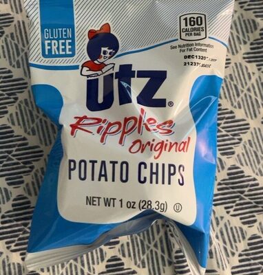 [11373] utz ripples orginal potatoe chi