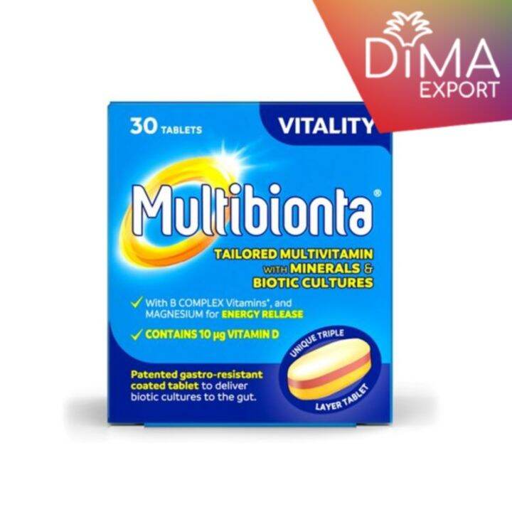 multibionta 30 tablets