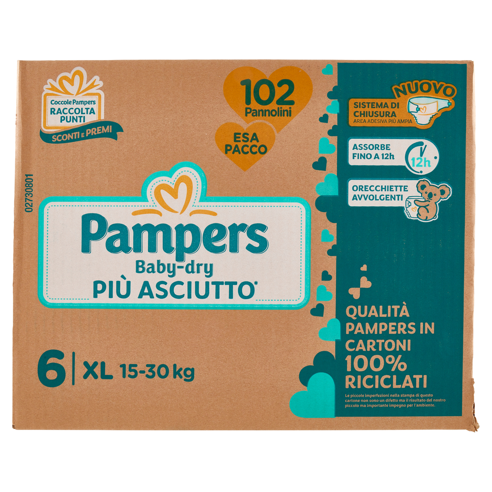 ABC PAMPERS XL 10S