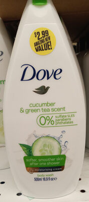 Dove cucum & Green Tea Body Was