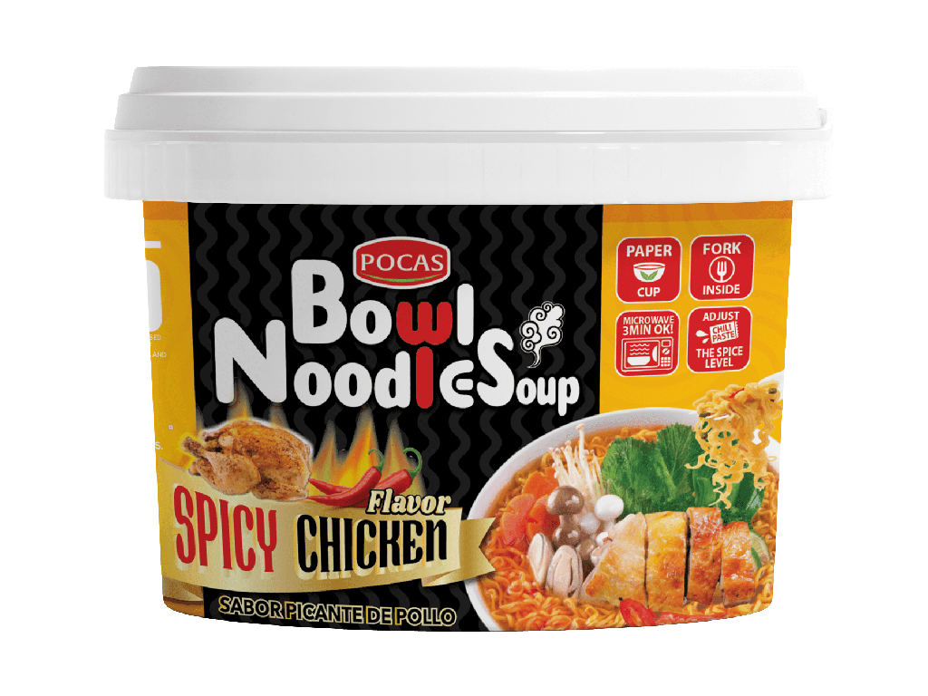 pocas chicken noodles spicy sou