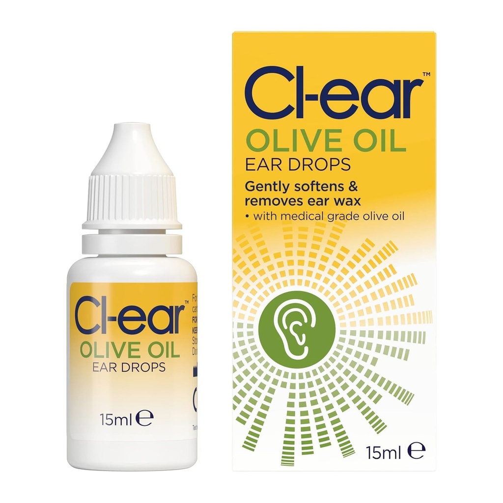 Clear Olive Oil Ear Drop