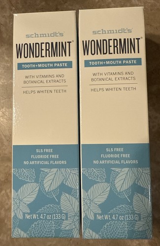 [12824] Schmidt's wondermint toothpaste