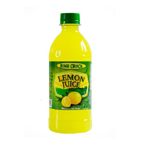 Home choice lemon juice 454ml