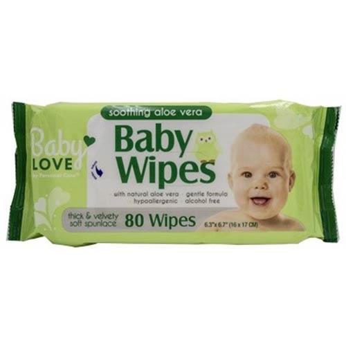 baby love baby wipes aloe vera