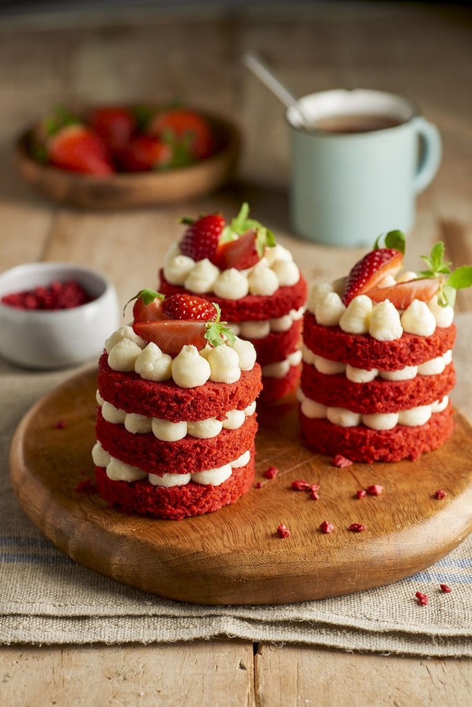 tea time red velvet