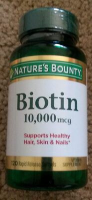 [13779] natures bounty biotin 10000mcg