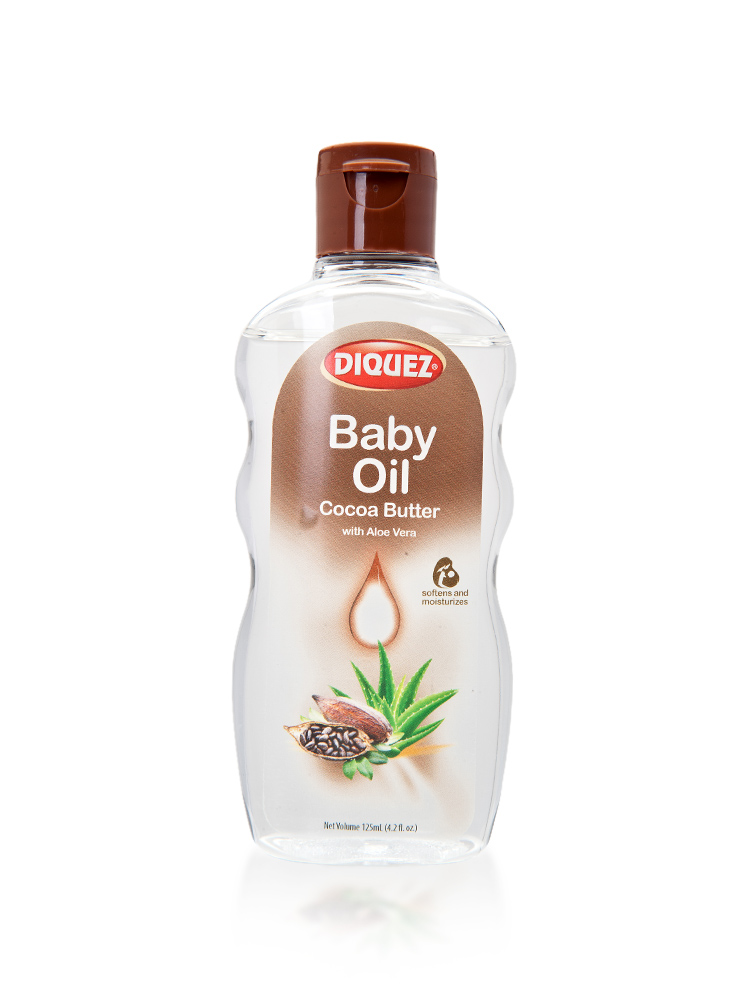 diquez baby oil cocoa butter