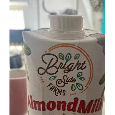 bright side almond milk unsweet
