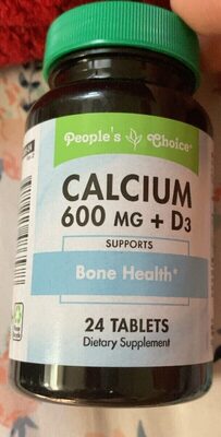 [14836] peoples choice calcium 600mg +d