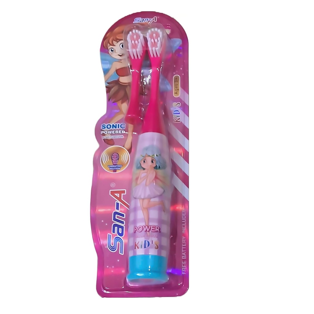 [14943] girl 3 pk toothbrush